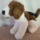 Douglas Cuddle Toy Curly Tricolor Brown White Dog Puppy Spicy Beagle Plush
