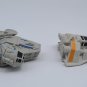 Star Wars Micro Force Millennium Falcon and X-Wing Fighter AS-PICTURED