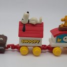Vintage Peanuts Gang Snoopy Express Train 1972 United Features Syndicate Inc