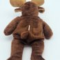 L.L. Bean Mary Meyer Plush Moose Beanie Stuffed Animal Good Condition