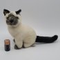 Siamese Cat Kitten Plush Classics Stuffed Animal Russ Berrie Yomiko Toy 10" Tall