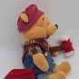 Disney's Winnie The Pooh Lumber Jack Woodsman Pooh Plush Stuffed Animals