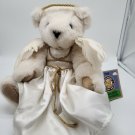 RARE Vermont Teddy Bear  Co. ANGEL BEAR *CLEAN WITH TAGS* EXCELLENT CONDITION