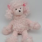 RARE Gund Plush Pink Poodle Eva Stuffed Animal 6"  Puppy Dog