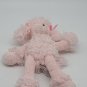 RARE Gund Plush Pink Poodle Eva Stuffed Animal 6" Puppy Dog