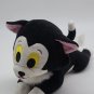Disney Figaro Black & White Kitty Cat Pinocchio Plush Stuffed Toy 6" CLEAN