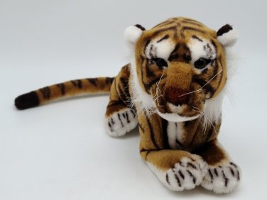 RARE Hosung NY 17" Realistic Tiger Plush *CLEAN *