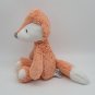 Baby Gund Baby Toothpick Fox Renard Orange Fluffy Stuffed Animal Toy Lovey 11&acirc;��