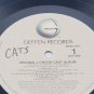 Cats - The Complete Original Broadway Cast Recording - Geffen 2xLP VG+ SEE PICS