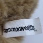 VINTAGE Commonwealth Puppy Dog Plush Large 24" Seated Tan Stuffed Animal CLEAN