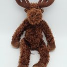 Small Sitting Moose Plush Toy 12”