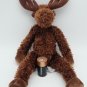 Small Sitting Moose Plush Toy 12&acirc;��