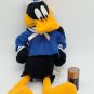 Vintage 1990 Looney Tunes Daffy Duck Plush w/ Sailor Outfit CLEAN