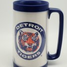 Vintage Detroit Tigers Thermo-Serv Plastic Insulated Bud Mug Stein 6 1/”4  USA
