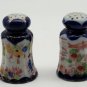 Oriental Salt & Pepper Shaker Set Ceramic