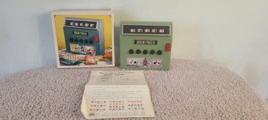 *VINTAGE* 1971 WACO DRAW POKER CORDLESS ELECTRIC GAME GREEN MADE IN JAPAN