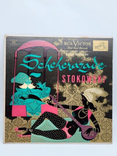 LEOPOLD STOKOWSKI RIMSKY-KORSAKOFF SCHEHERAZADE vinyl record