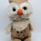 Vintage Well-Made Brand Medium Brown Owl Plush *AS-PICTURED*
