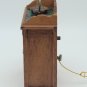 Vintage 80's Gramercy Park Mini Wooden Dry Sink Cabinet Music Box  *NOS*