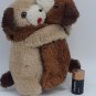Vintage 1977 RUSS BERRIE Plush Hugging Teddy Bear Couple CLEAN