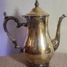 Vintage William A Rogers Silver Plate Coffee Pot Server Holiday 800 Pattern