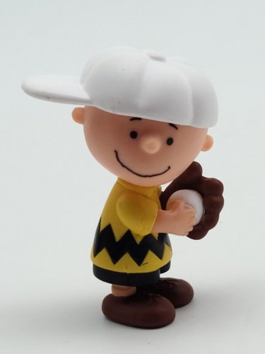 Charlie Brown Baseball Cap PVC Cake Topper