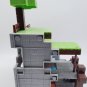 Minecraft Nanofigs Nano Scene Overworld with 2 FIGURES * AS-PICTURED *
