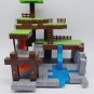 Minecraft Nanofigs Nano Scene Overworld with 2 FIGURES * AS-PICTURED *