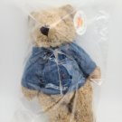 Hard Rock Cafe Collectible Bears Las Vegas w/ Denim Jacket Plush with Tag VG