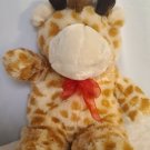 Giraffe Plush Soft Shaggy Furry Stuffed Zoo Animal Kelly Toy 16" *CLEAN*