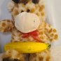 Giraffe Plush Soft Shaggy Furry Stuffed Zoo Animal Kelly Toy 16" *CLEAN*