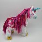 Plush Uni the Unicorn Stuffed Animal with Yarn Hair Douglas Cuddle Toys CLEAN