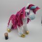 Plush Uni the Unicorn Stuffed Animal with Yarn Hair Douglas Cuddle Toys CLEAN