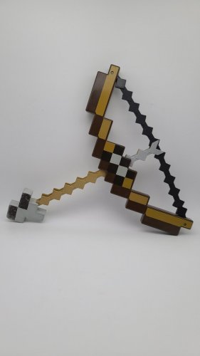 RARE Mattel Official Minecraft Bow and Arrow 17 Inch Toy Plastic Foam Works