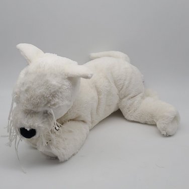 IKEA Plush Puppy Dog Sweden Gosig West Highland Terrier White Stuffed Animal Toy