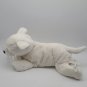 IKEA Plush Puppy Dog Sweden Gosig West Highland Terrier White Stuffed Animal Toy