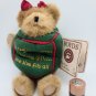 Boyds Bears HUGGLES Hugs Are One Size Fits All 2004 8â Plush Christmas Present