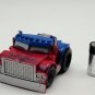 Hasbro Tomy Transformers Optimus Prime Semi Truck Pull Back Action 4" Long
