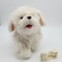 Hasbro FurReal Friends White Puppy Dog Pet Teacup Maltese Interactive Pup 2010