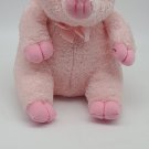 VINTAGE Medium-Sized Chubby Pig Plush Stuffed Animal Mary Meyer CLEAN