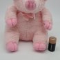 VINTAGE Medium-Sized Chubby Pig Plush Stuffed Animal Mary Meyer CLEAN