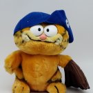 1981 Vintage 10" Garfield Baseball Stuffed Plush Cat Dakin with Glove