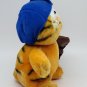 1981 Vintage 10" Garfield Baseball Stuffed Plush Cat Dakin with Glove