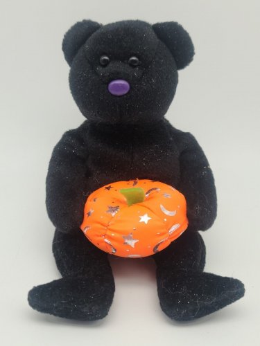 Ty Beanie Babies Haunting The Bear Halloween Holiday Decor Collectable