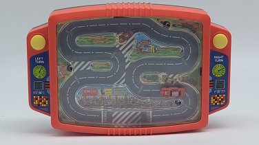Vintage 1991 Soma U Drive Hand Held Stock Car Racing Game *Tested* HARD TO FIND