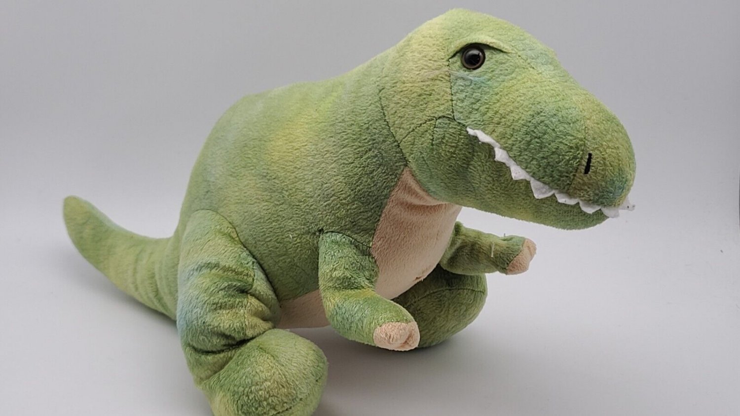 Discovery Kids Dinosaur T Rex Tyrannosaurus Green Stuffed Animal Plush ...