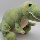 Discovery Kids Dinosaur T Rex Tyrannosaurus Green Stuffed Animal Plush 14" CLEAN