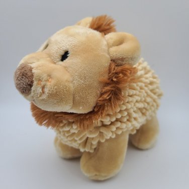 Little Miracles Lion Stuffed Plush Animal Nubby Chenille 10" Costco SHIPS FREE