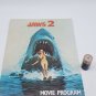 Vintage Jaws 2 Original Movie Premier Program Book * Scarce *