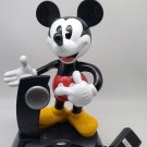 *TESTED* VTG Disney Mickey Mouse Animated Talking Cordless Phone w/ Power Supply